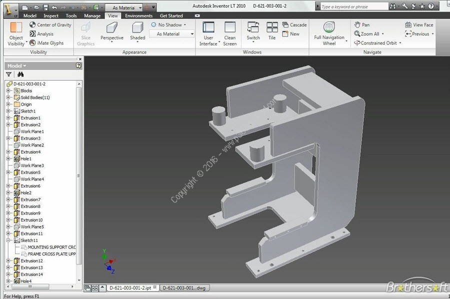 Autodesk inventor 2010 free download with crack 2018